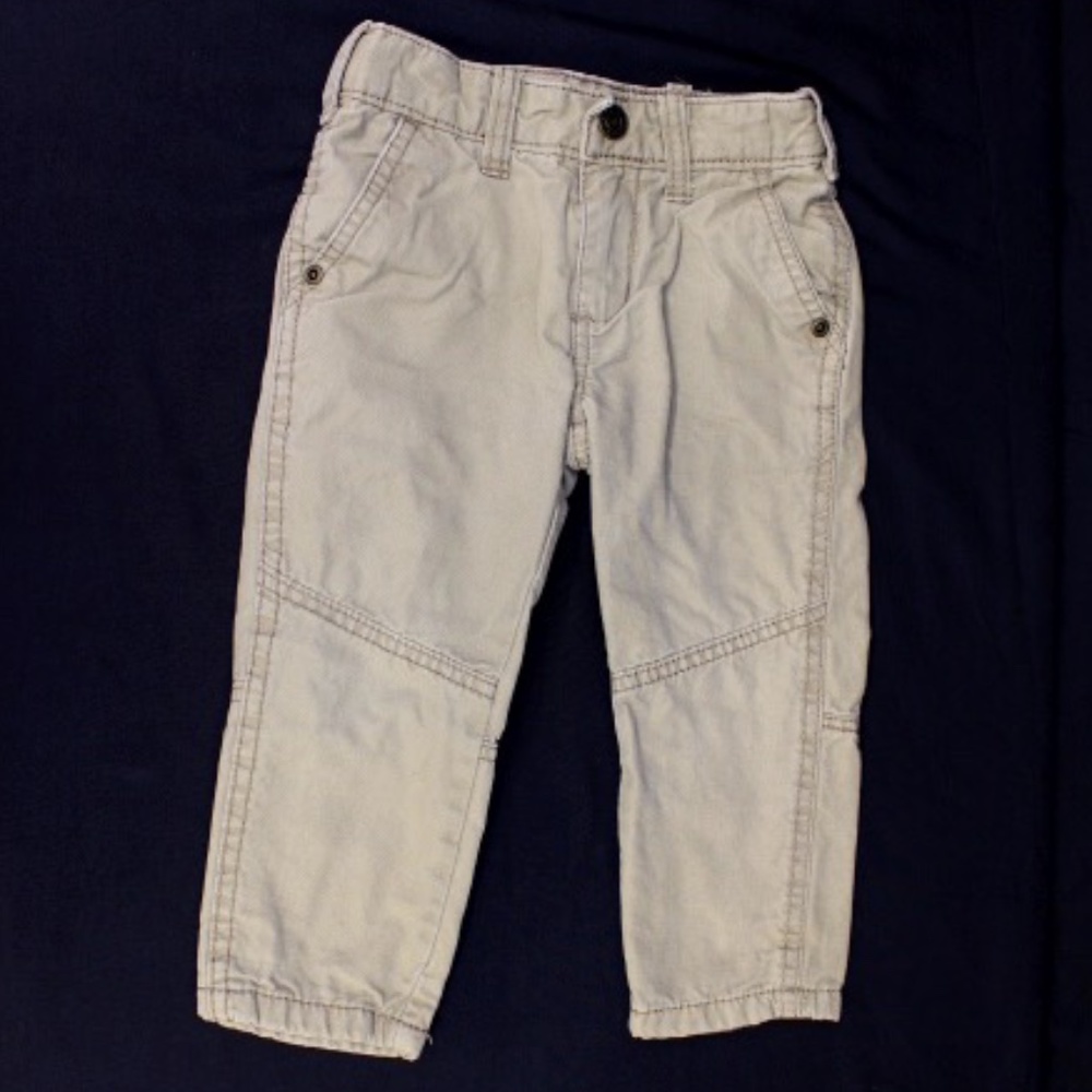 Insulated Khaki Jeans